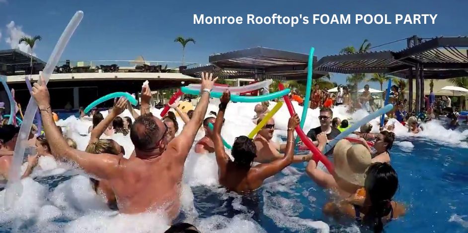  Monroe Rooftop's FOAM POOL PARTY 